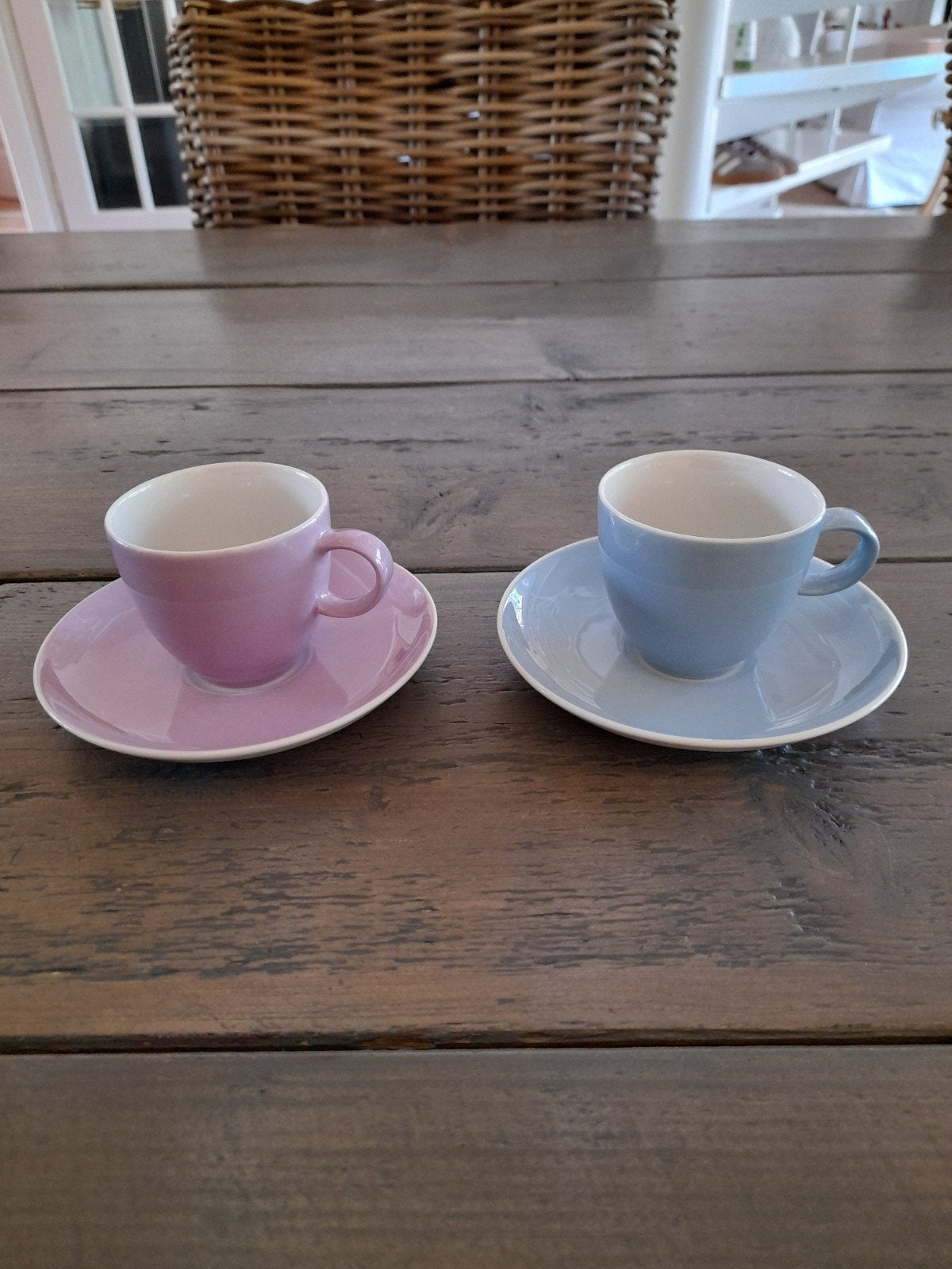 Thomas Germany espresso kopjes met schotels, Ophalen of Verzenden, Zo goed als nieuw, Keramiek, Kop(pen) en/of Schotel(s)