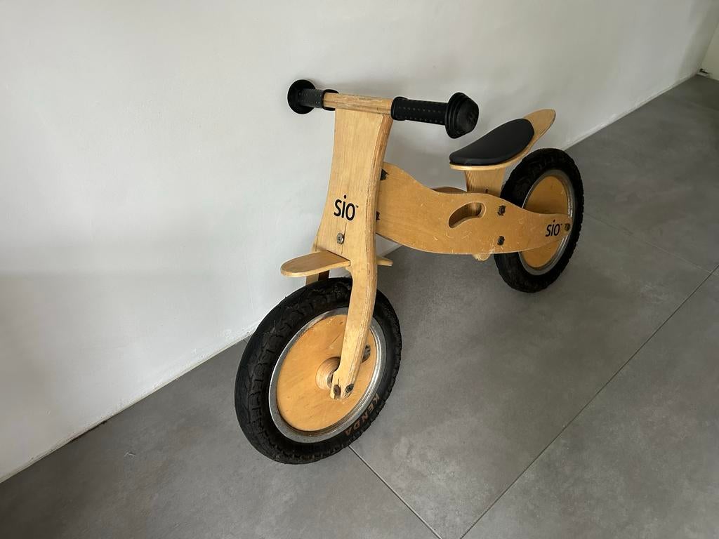 Houten loopfiets SIO, Ophalen of Verzenden, Gebruikt, 16 tot 20 inch
