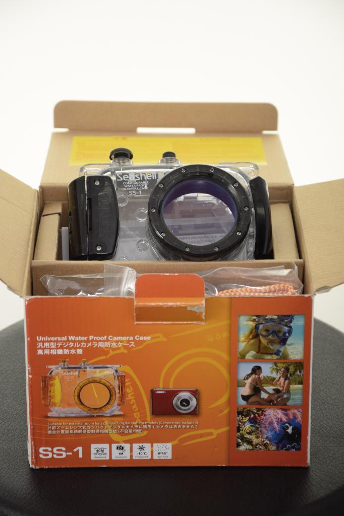 Seashell SS-1 Onderwaterbehuizing Waterproof Camera Case, Ophalen of Verzenden, Nieuw, 10 t/m 40 meter, Onderwaterhuis