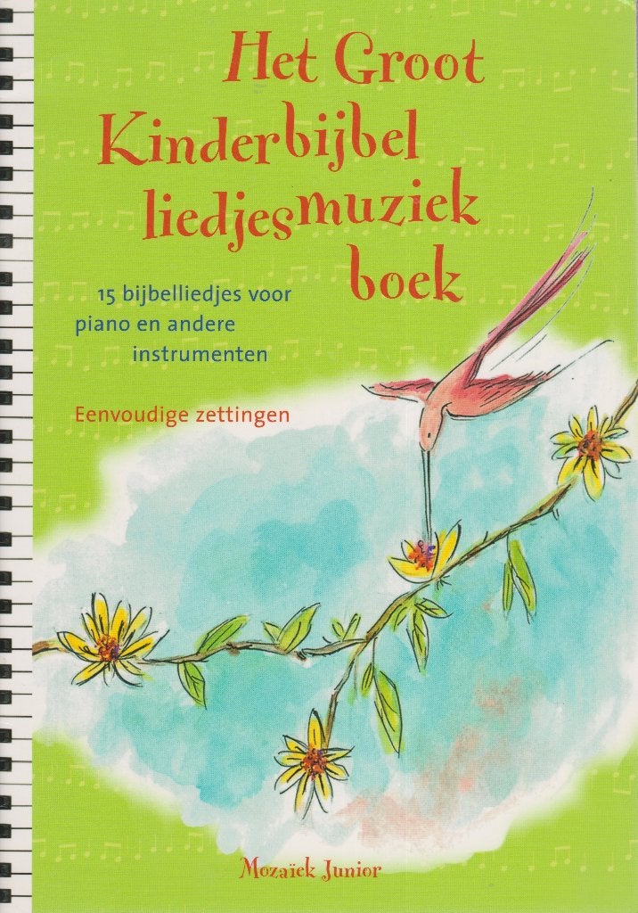 Het Groot Kinderbijbel liedjesmuziekboek, Gebruikt, Ophalen of Verzenden, Artiest of Componist, Piano