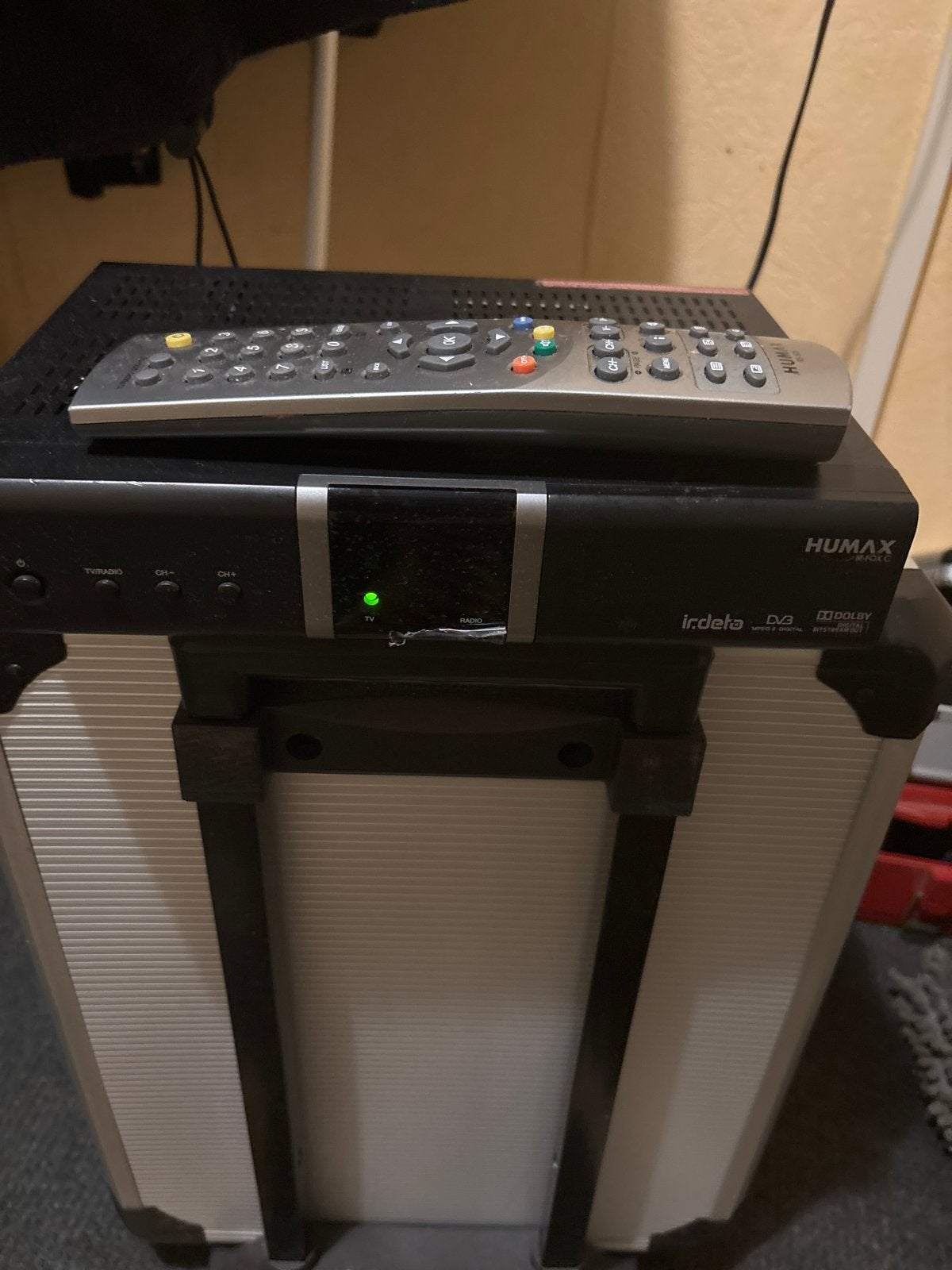 Humax iRdata Decoder met Afstandsbediening, Ophalen, Gebruikt, Decoder
