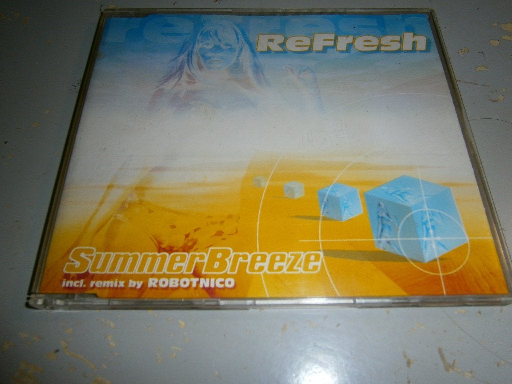 Refresh – Summer Breeze. 2000. Bigfoot – BFT 018-8. Trance, Ophalen, Maxi-single, Dance, Zo goed als nieuw