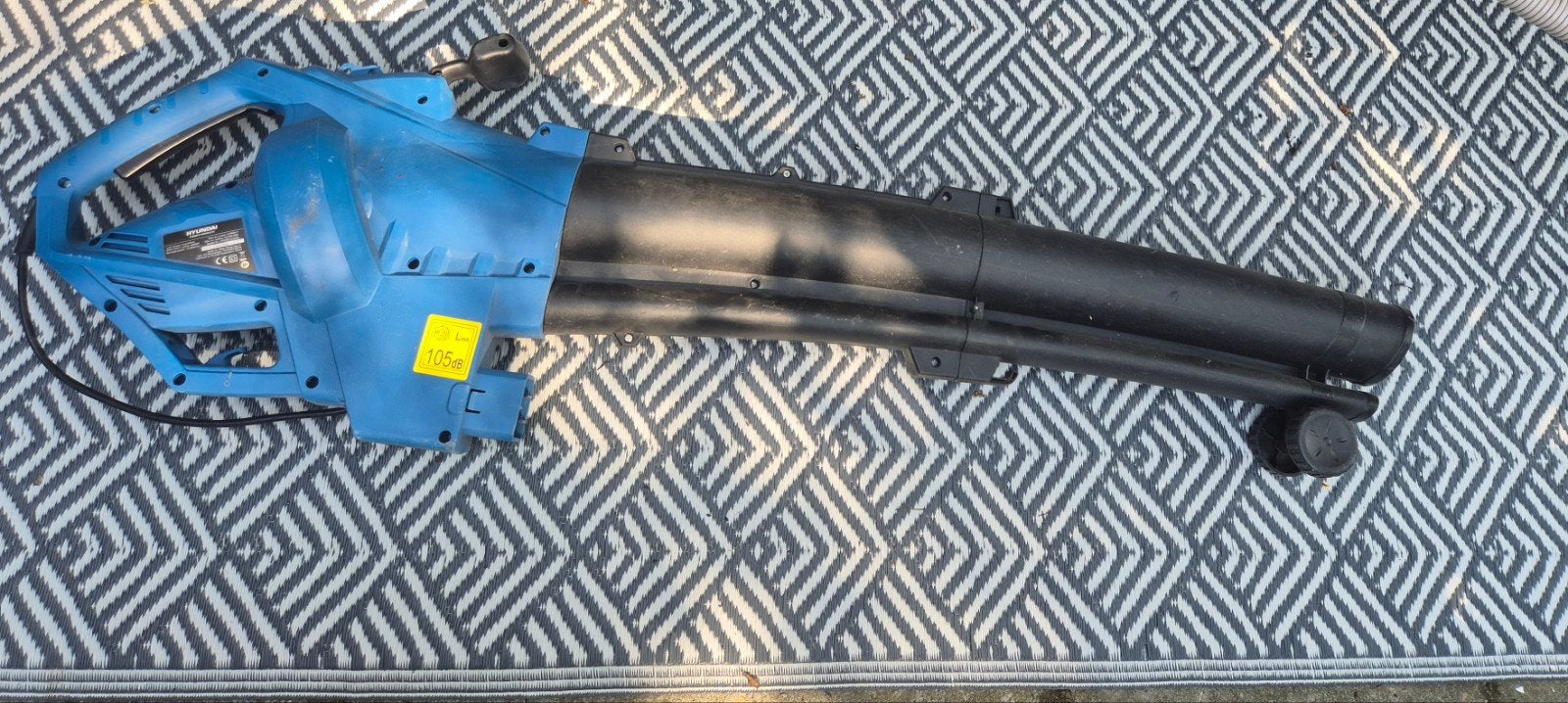 Hyundai bladblazer, Tuin en Terras, Bladblazers, Ophalen, Gebruikt, Elektrisch
