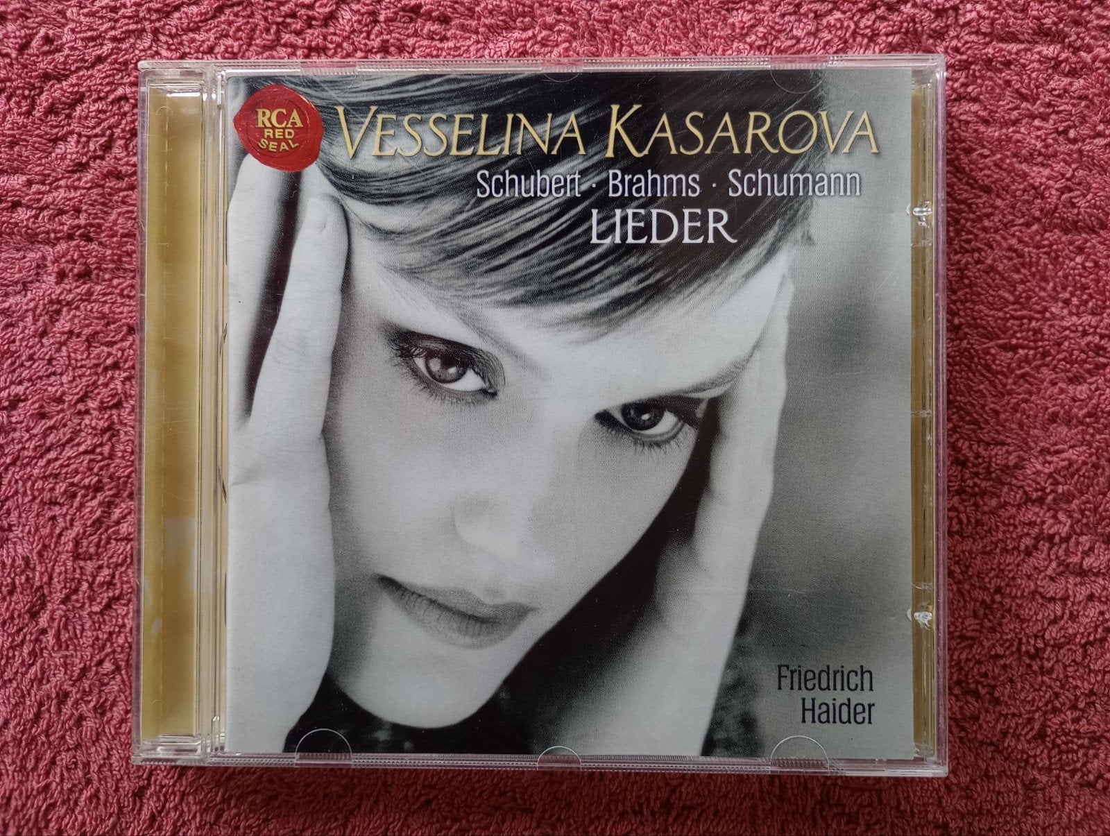 Schubert Brahms Schumann - Lieder - Vesselina Kasarova, Met libretto, Ophalen of Verzenden, Romantiek, Kamermuziek