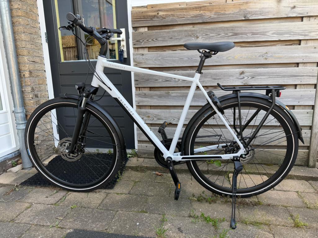 Kalkhoff Endavour 8 XL Wit, Overige merken, Versnellingen, Ophalen of Verzenden, Zo goed als nieuw