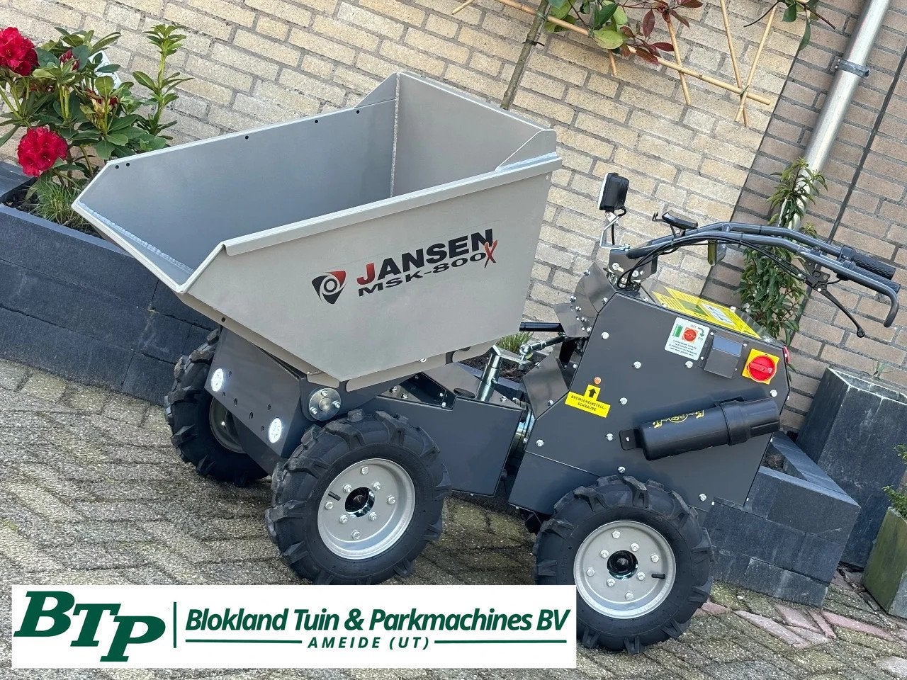 BTP Actie Jansen 4x4 elektrische accu kruiwagen mini dumper, Gebruikt, Elektrisch, BTP