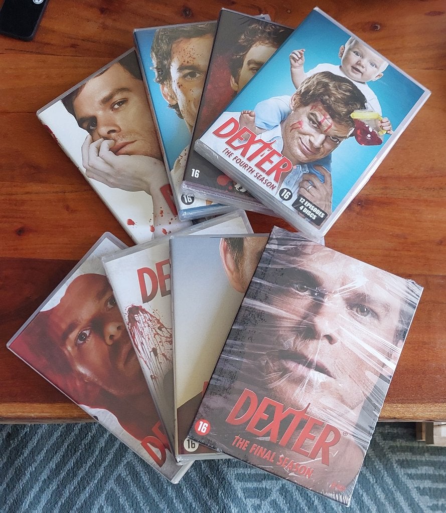 DEXTER: seizoen 1 t/m 8 (5 seizoenen gesealed!), Vanaf 16 jaar, Ophalen of Verzenden, Nieuw in verpakking, Seizoen 6