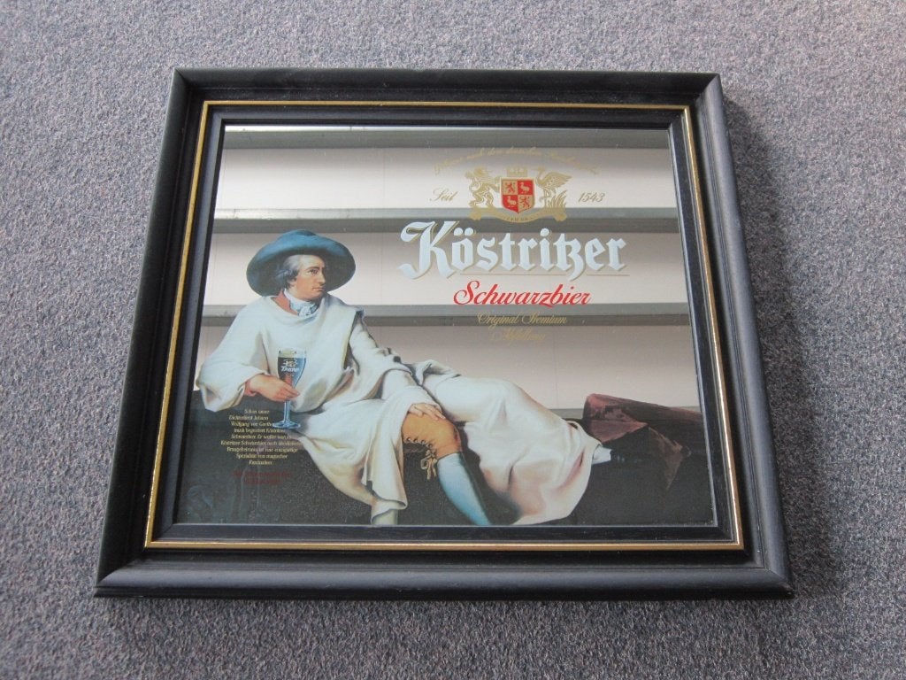 KOSTRITZER BIER SPIEGEL, Verzamelen, Biermerken, Ophalen, Zo goed als nieuw, Overige typen, Overige merken