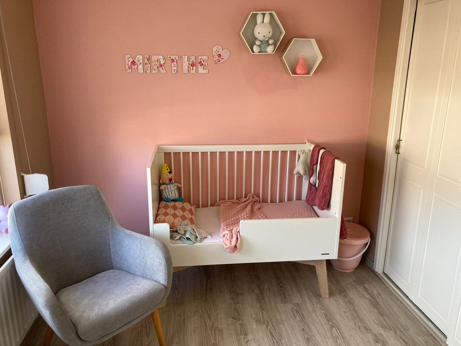 Kidsmill Sixties babykamer/ kinderkamer, Ophalen, Zo goed als nieuw, Ledikant