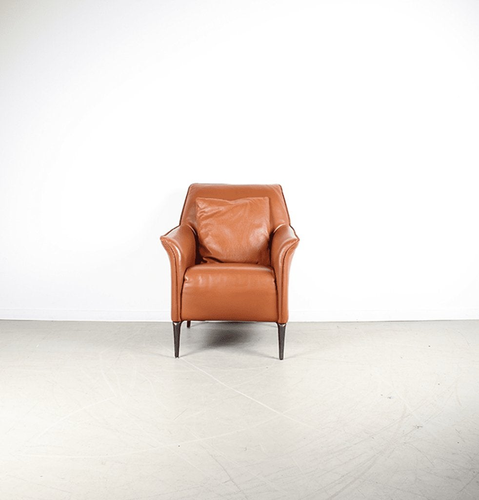 Leolux Mayuro Fauteuil Cognac Leer, Niet ingevuld, Zo goed als nieuw, Niet ingevuld, Niet ingevuld