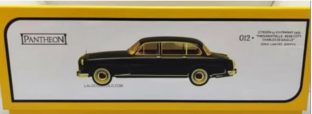 CITROEN 15-6 H FRANAY '55 PRESIDENTIELLE 1/18 Pantheon # 012, Verzenden, Nieuw, Auto, Overige merken