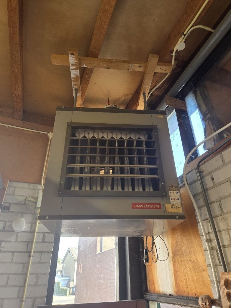 Universele Heater - Perfect voor Werkplaats of Garage, Ophalen, Gebruikt, Gas, Hangend
