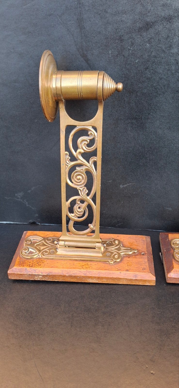 Art nouveau wandkandelars, Ophalen of Verzenden, Koper of Brons