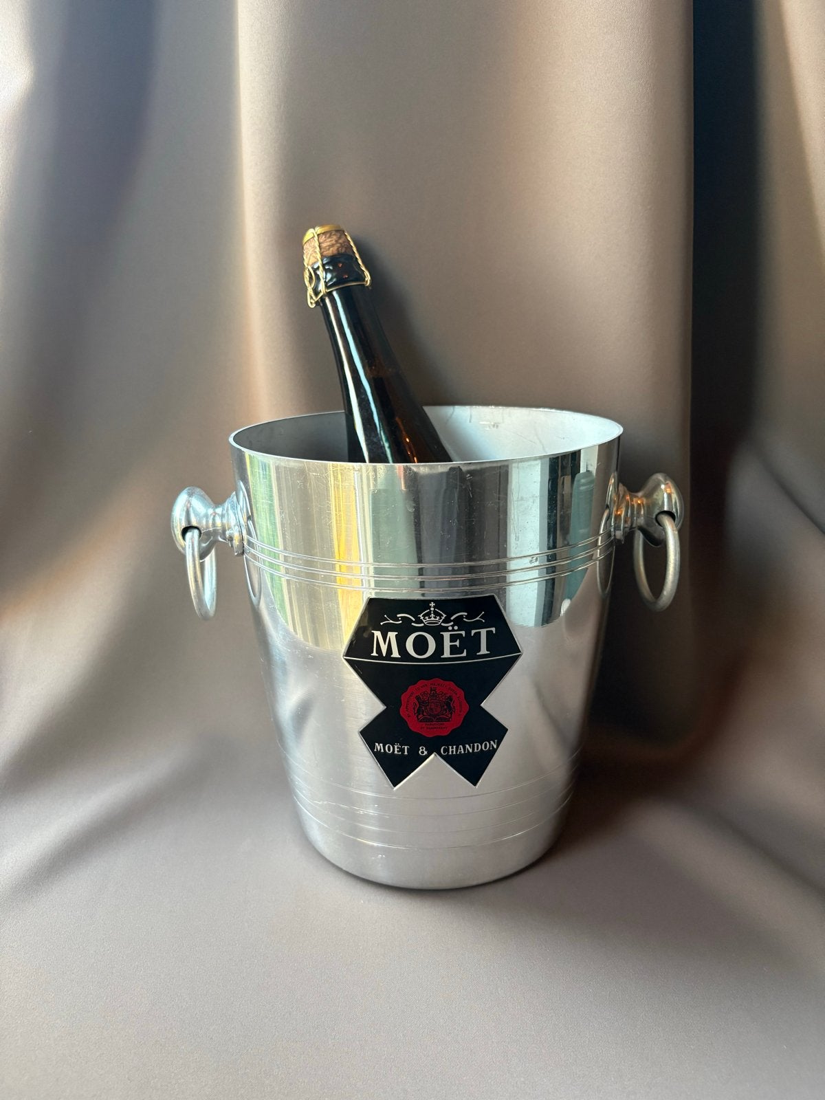 Vintage Moët & Chandon Champagnekoeler - Le Trefle, Ophalen of Verzenden