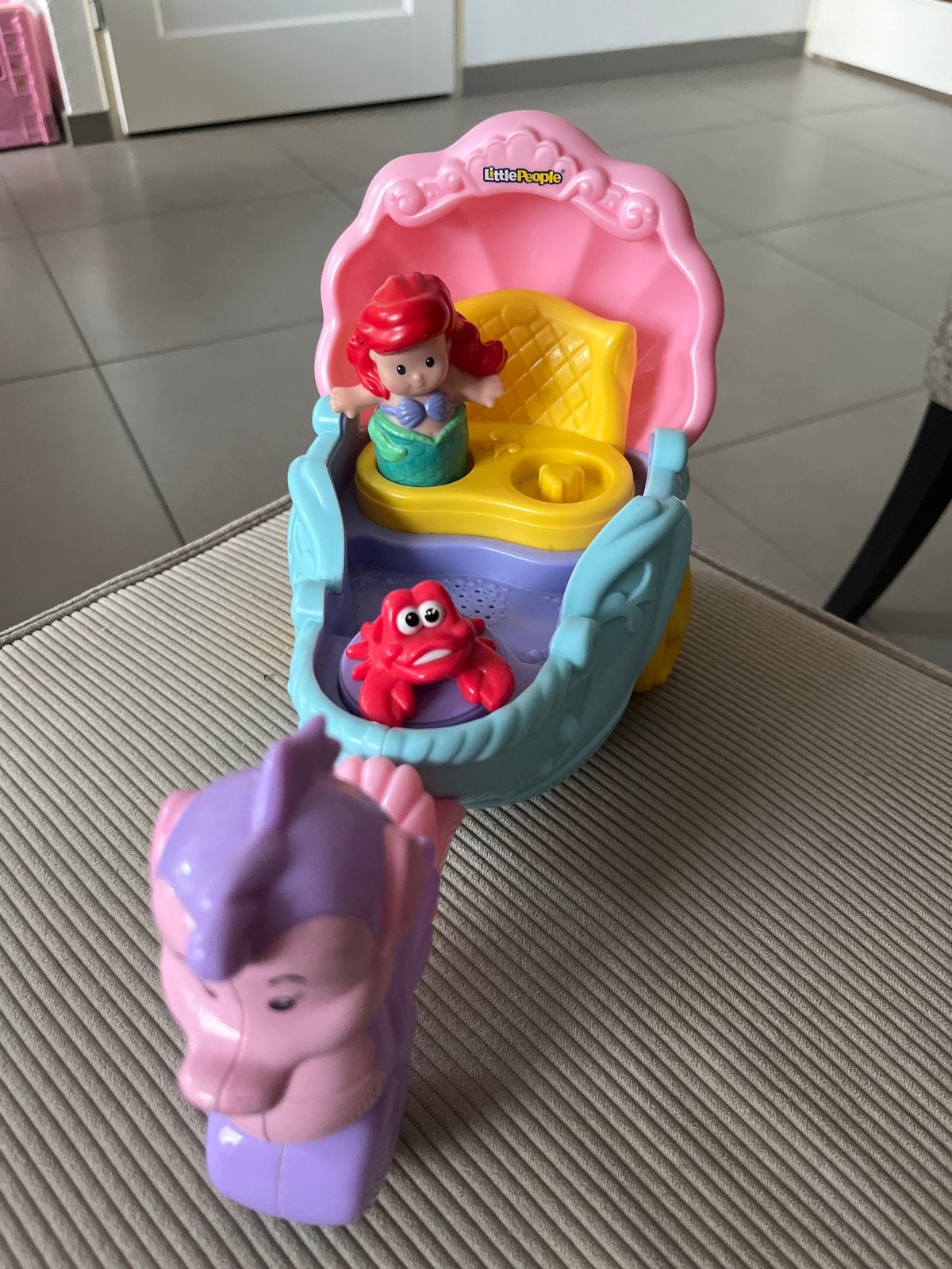 Little People Disney Ariel Zeemeermin Speelset, Ophalen of Verzenden, Gebruikt, Overige typen