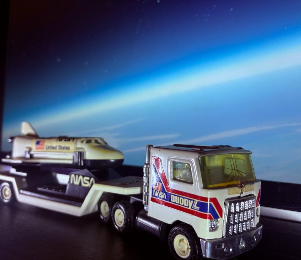 Vintage NASA Space Shuttle Speelgoed, Ophalen of Verzenden, Gebruikt