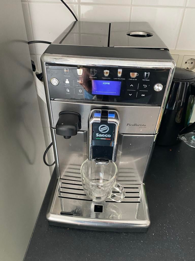 Saeco Pico Barista Deluxe Espressomachine, Ophalen, Afneembaar waterreservoir, Gebruikt, Espresso apparaat