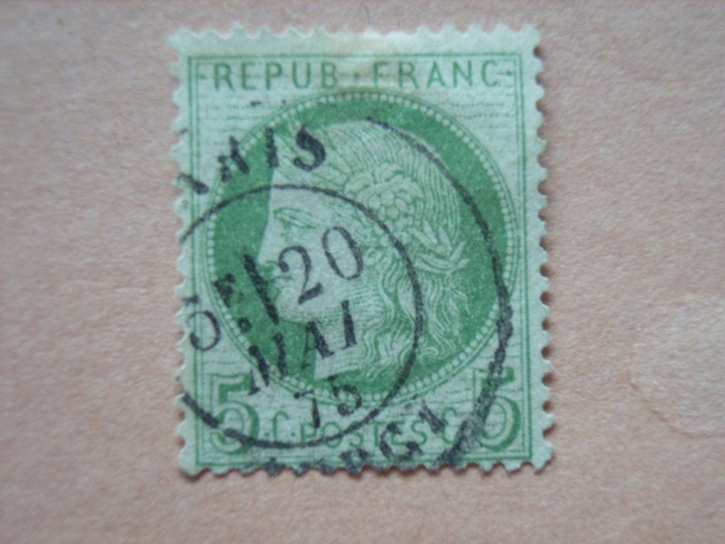BK  Frankrijk 53, Ophalen of Verzenden, Gestempeld