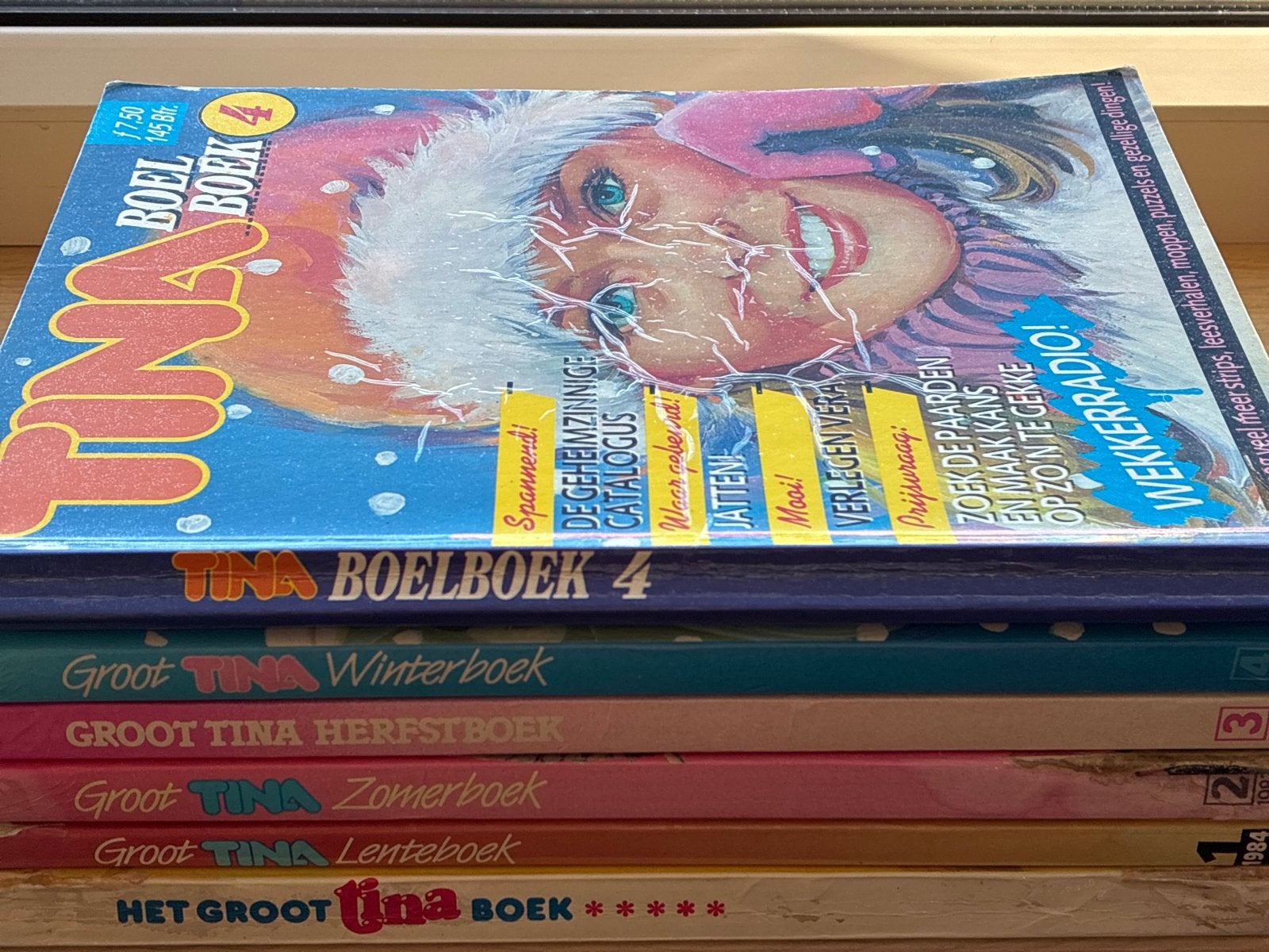 6x Tina stripboeken, Meerdere stripboeken, Ophalen of Verzenden, Gelezen