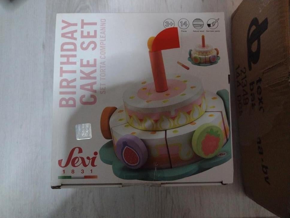 Restant pakket Houten Speelgoed Sevi NIEUW, Overige typen, Nieuw, Ophalen of Verzenden, Sevi