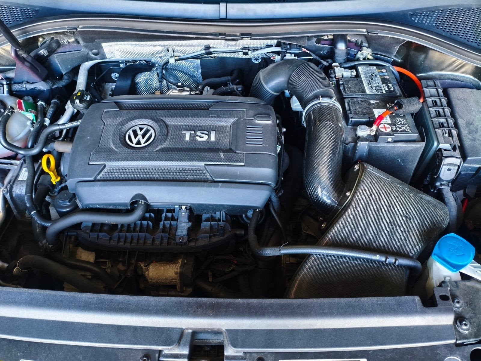 Carbon Cold Air Intake met APR luchtfilter Golf 7 GTI Tiguan, Ophalen of Verzenden