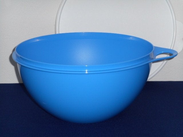 Tupperware Superkom 4,5 L. Blauw, Verzenden, Nieuw, Blauw, Overige typen