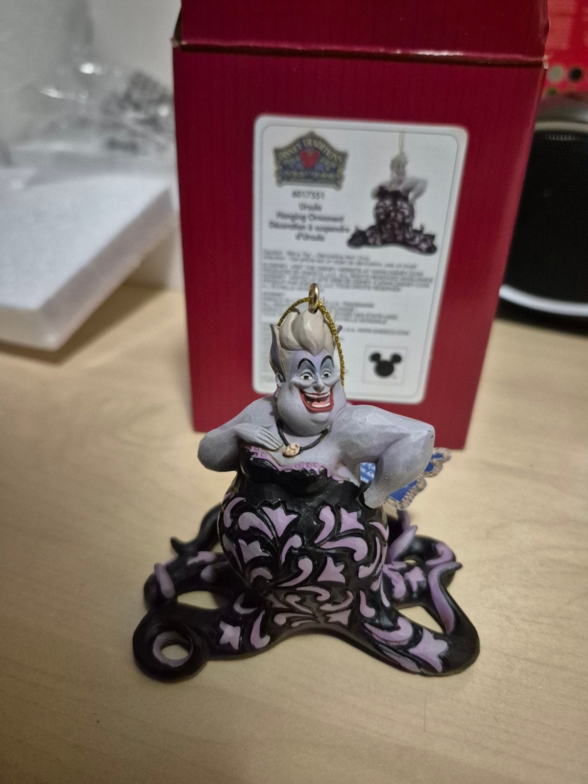 Nieuwe disney ursula ornament kleine zeemeermin tradition, Ophalen of Verzenden, Nieuw, Beeldje of Figuurtje