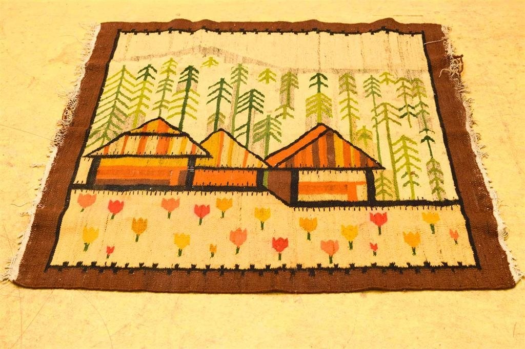 Vintage Wandkleed 49619, Ophalen of Verzenden, Gebruikt