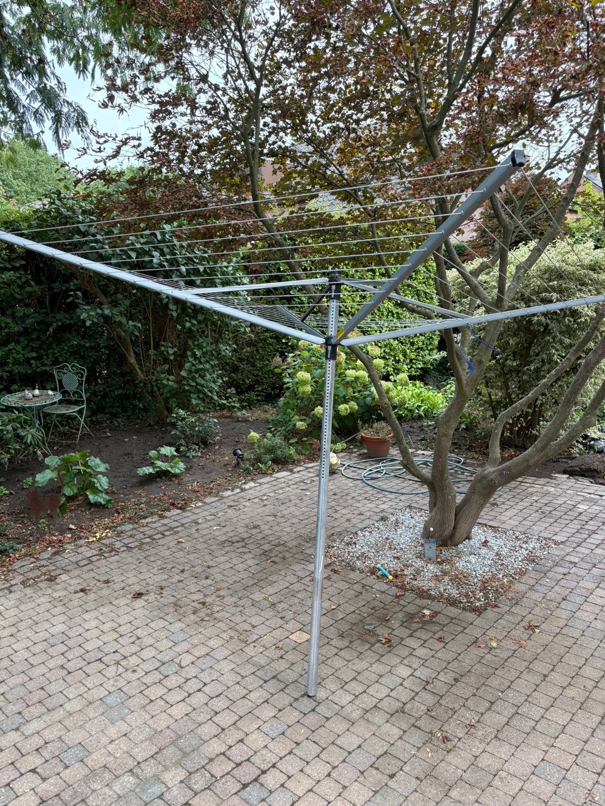 Droogmolen Brabantia incl grondanker, Tuin en Terras, Ophalen, Zo goed als nieuw, Droogmolen