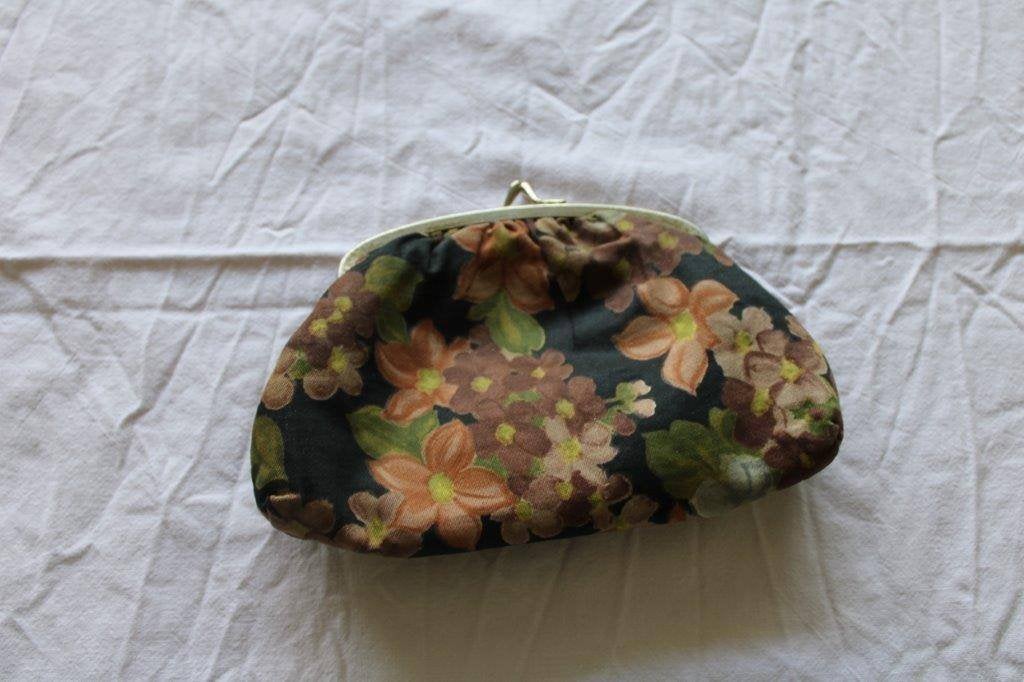 Antieke vintage jaren 50-60 portemonnee, beurs, handtasje, Antiek en Kunst, Ophalen of Verzenden, Kinderen, Onbekend