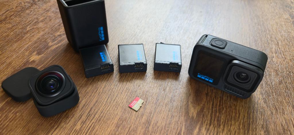 GoPro HERO 13 Black Power Kit + UW Lens + SanDisk 256GB, Ophalen of Verzenden, Zo goed als nieuw, GoPro
