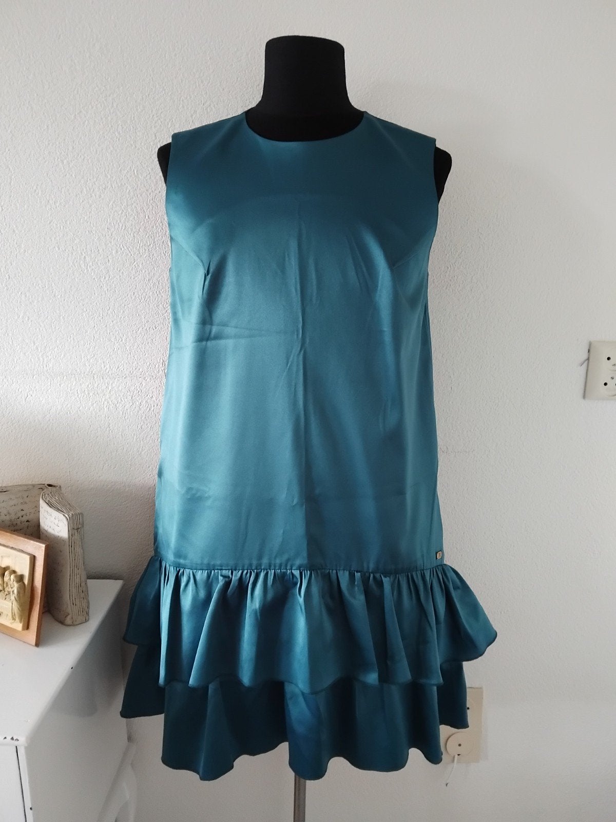 JOSH V Kaley Jurk - Forest Green - Maat XL, JOSH V, Maat 46/48 (XL) of groter, Ophalen of Verzenden, Zo goed als nieuw