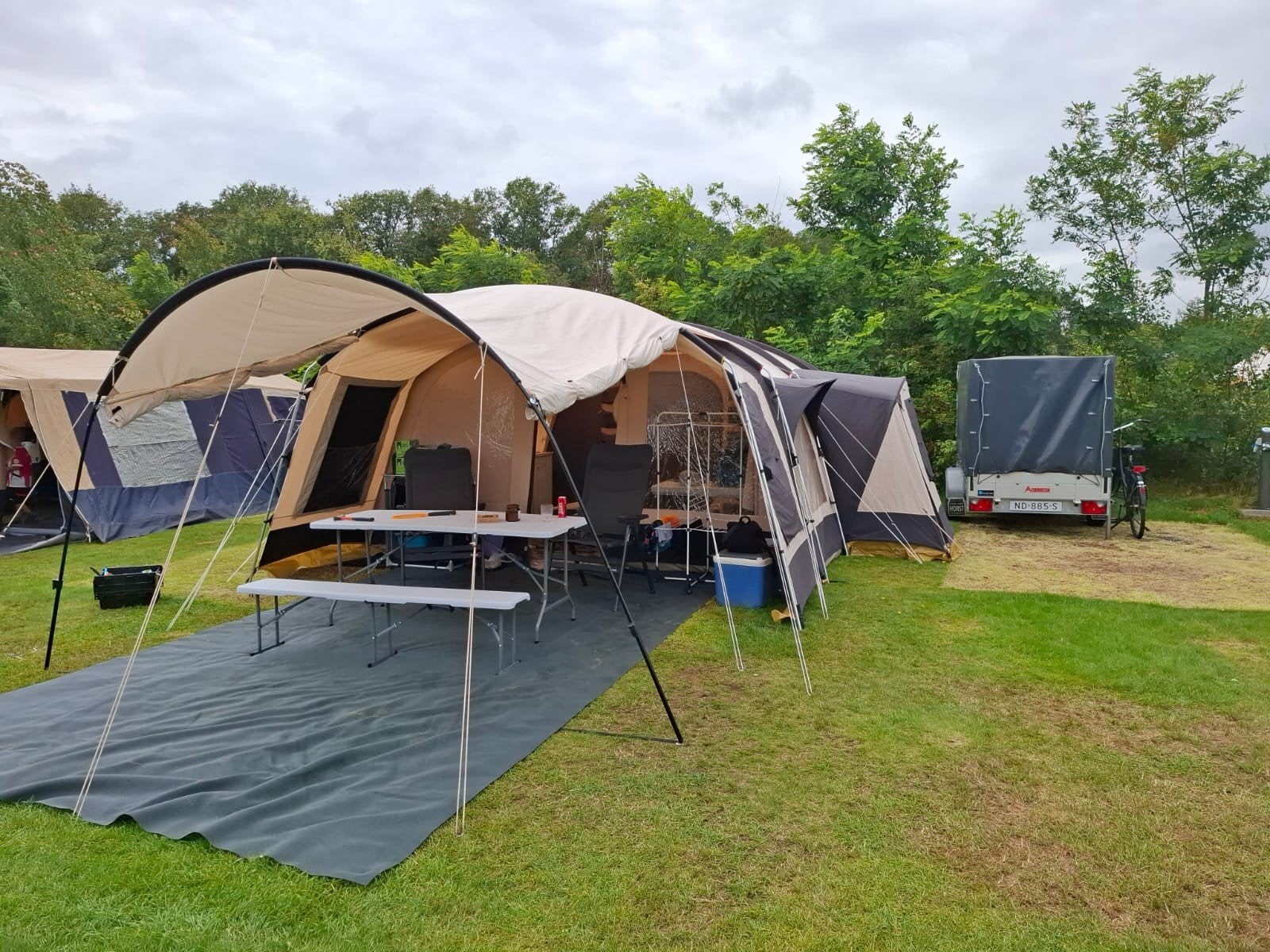 Mooie gebruikte tent, Ophalen, Gebruikt, Tot en met 4