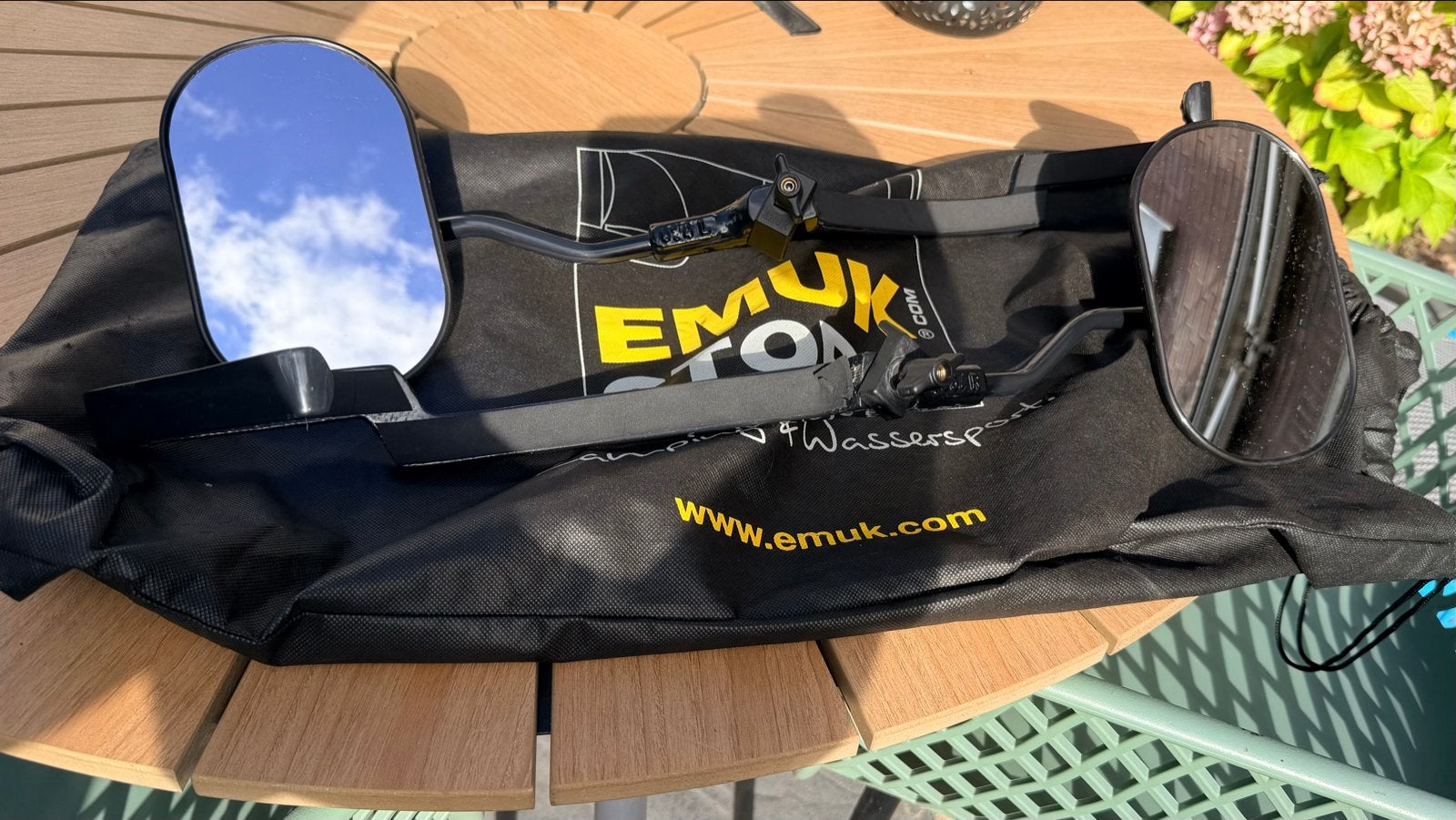 EMUK Caravan Spiegels 100854 (854) - Zo goed als nieuw, Ophalen, Zo goed als nieuw
