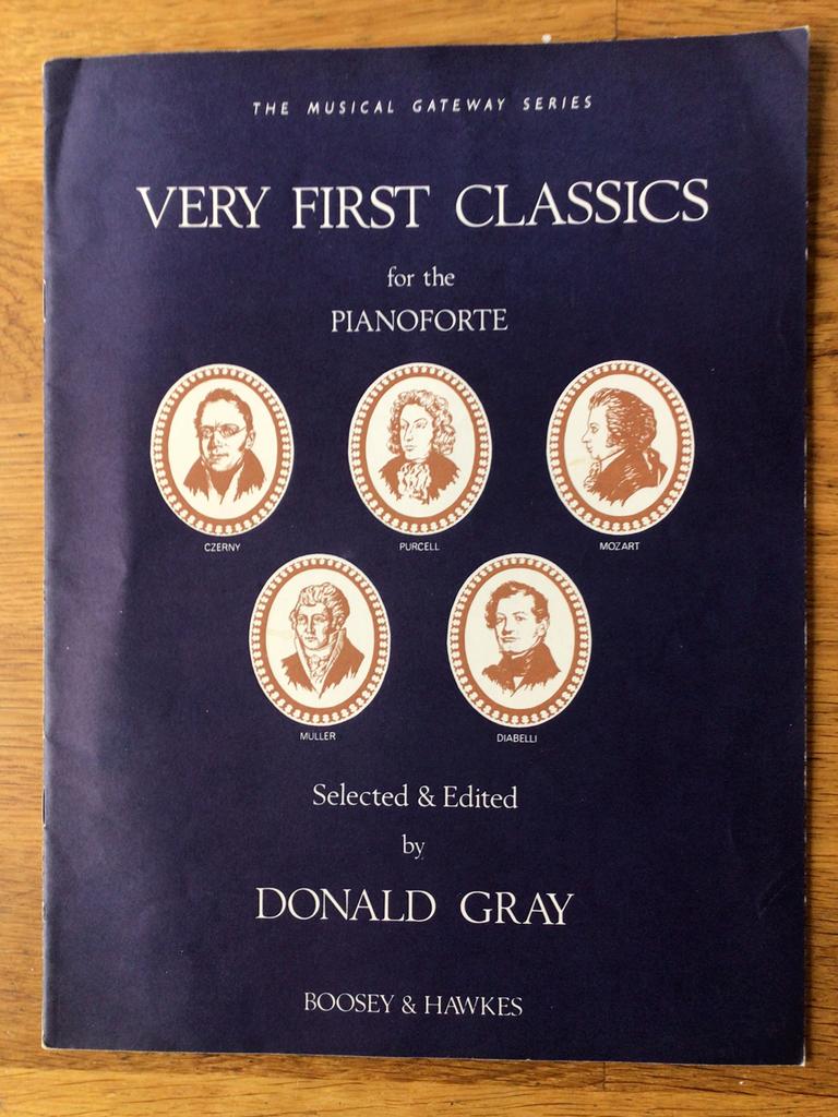 Very first classics voor piano, Donald Gray, Muziek en Instrumenten, Bladmuziek, Ophalen of Verzenden, Zo goed als nieuw, Thema