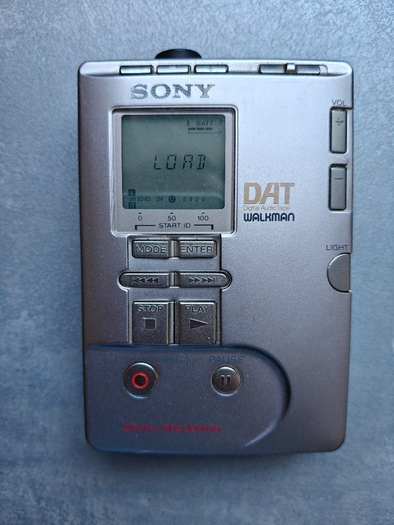 Sony TCD-D100 DAT walkman - zilver, Ophalen of Verzenden, Walkman