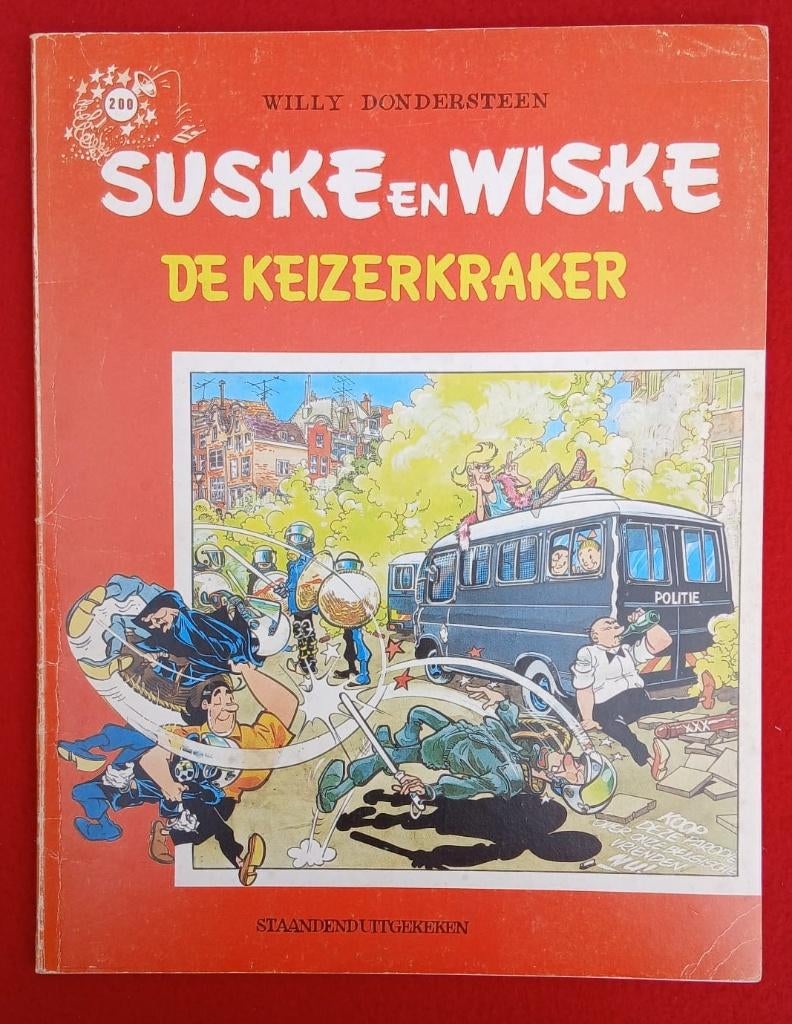 Suske en Wiske. De Keizerkraker. Willy Dondersteen, 1982., Boeken, Stripboeken, Gelezen, Eén stripboek, Verzenden