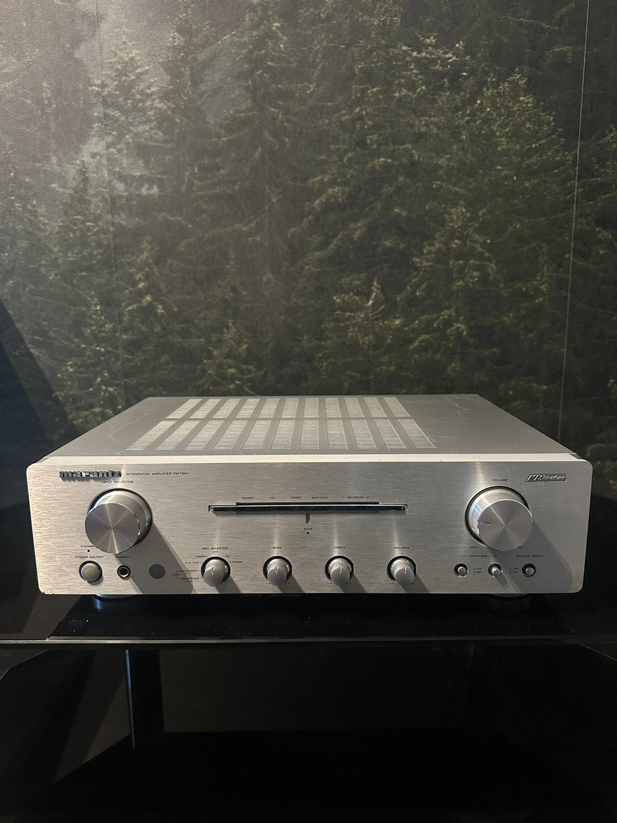 Marantz PM7001KI Signature Versterker, Gebruikt, 60 tot 120 watt, Stereo, Ophalen