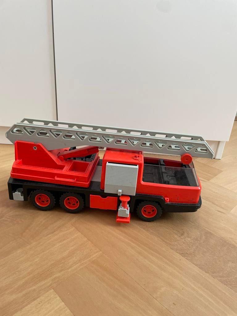 Vintage Playmobil Brandweerauto - Klassiek Speelgoed, Ophalen of Verzenden, Gebruikt