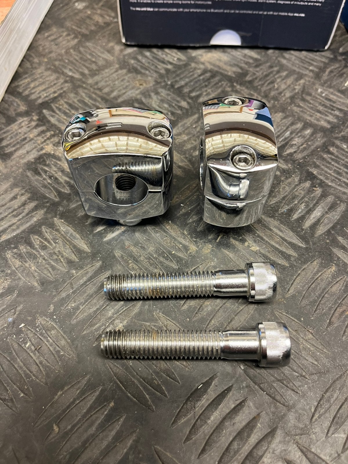1 1/4” Domed Risers voor 1” stuur Harley-Davidson, Ophalen of Verzenden