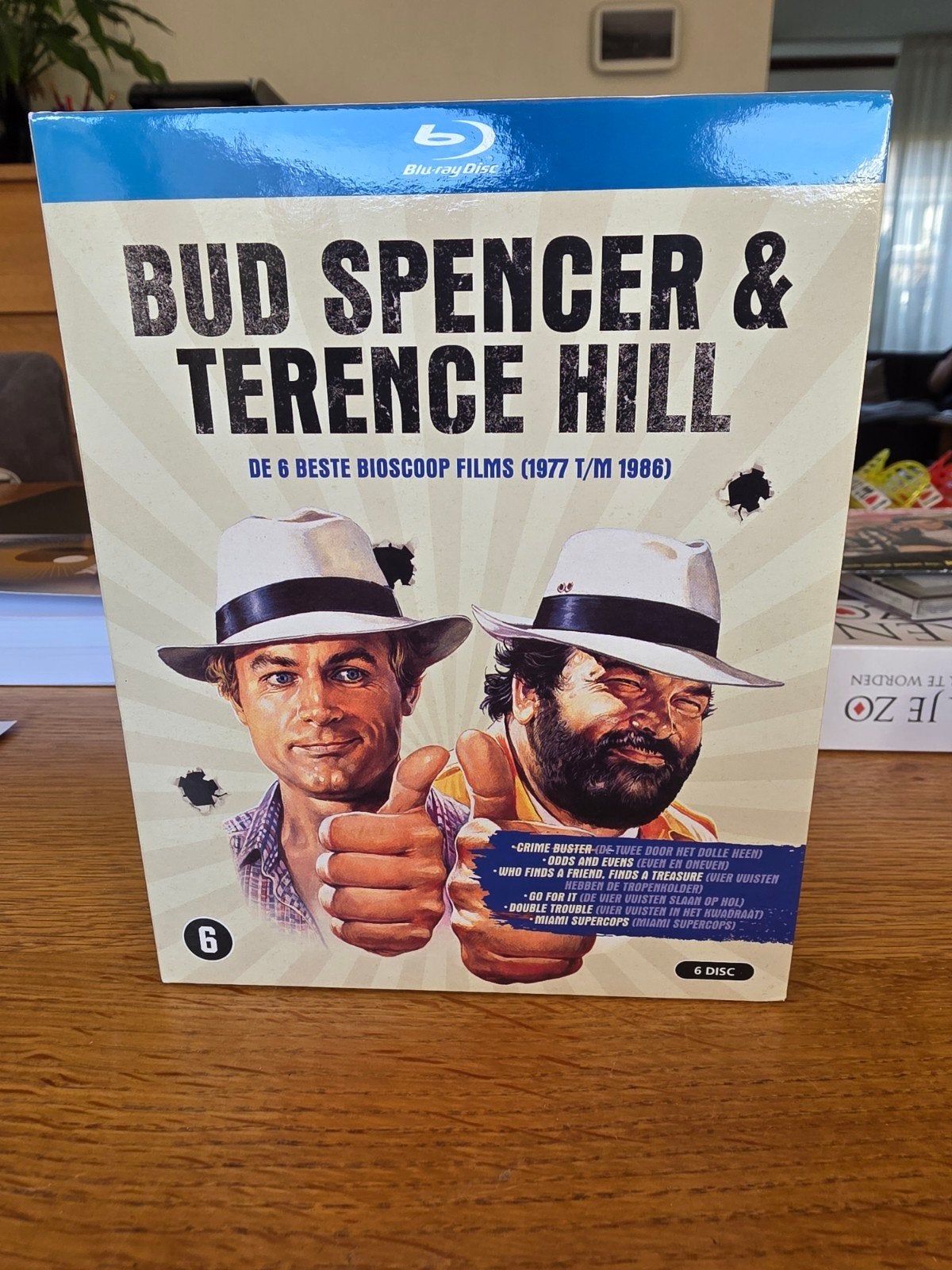 Bud Spencer & Terence Hill: Bioscoop Films Blu-ray, Engels, Nederlands, Boxset, Actie