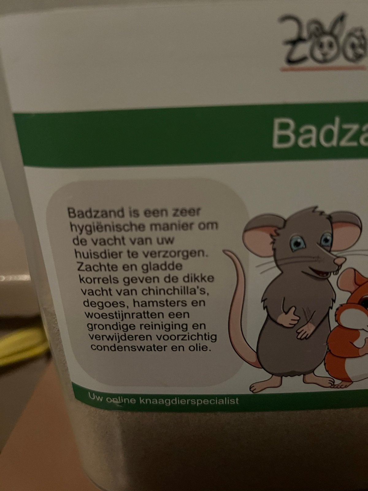 Badzand voor knaagdieren, Dieren en Toebehoren, Knaagdieren, December, Overige typen