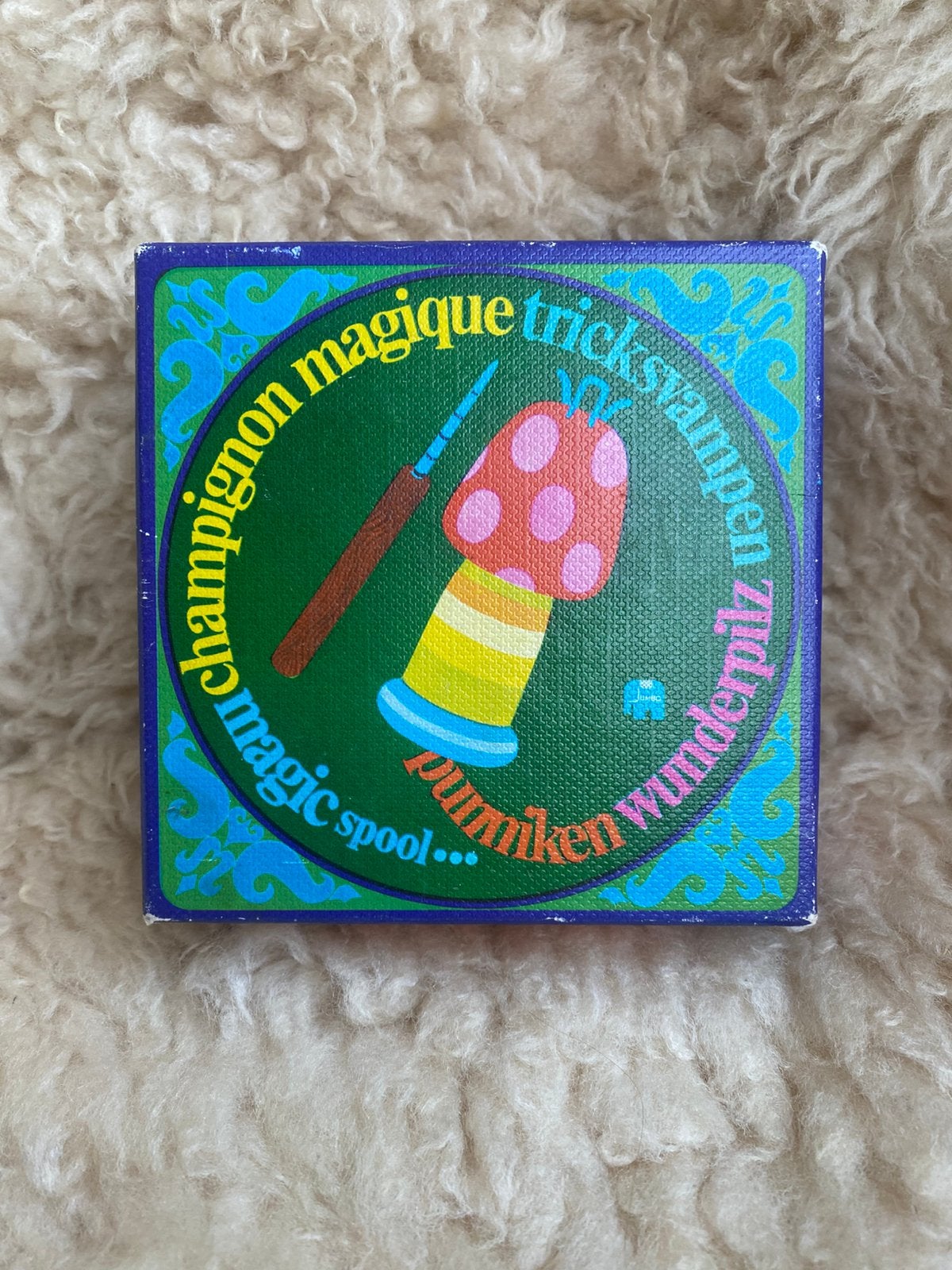 Vintage punnik poppetje / paddestoel in originele doos ‘70, Ophalen of Verzenden, Zo goed als nieuw, Knutselmateriaal, Overige merken