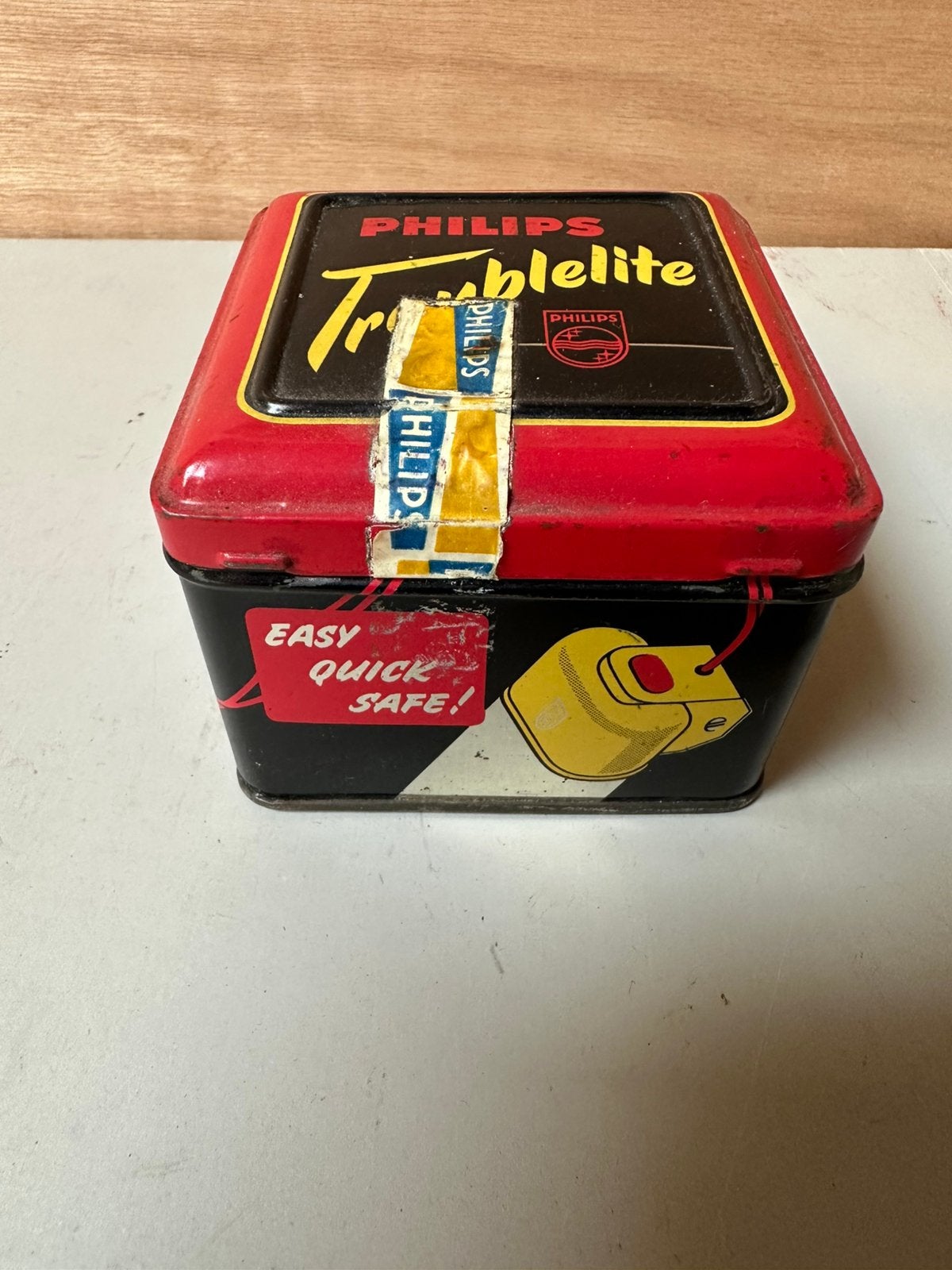 Oud origineel PHILIPS outo pechlampje, in mooie staat., Verzenden, Gebruikt, Overige typen