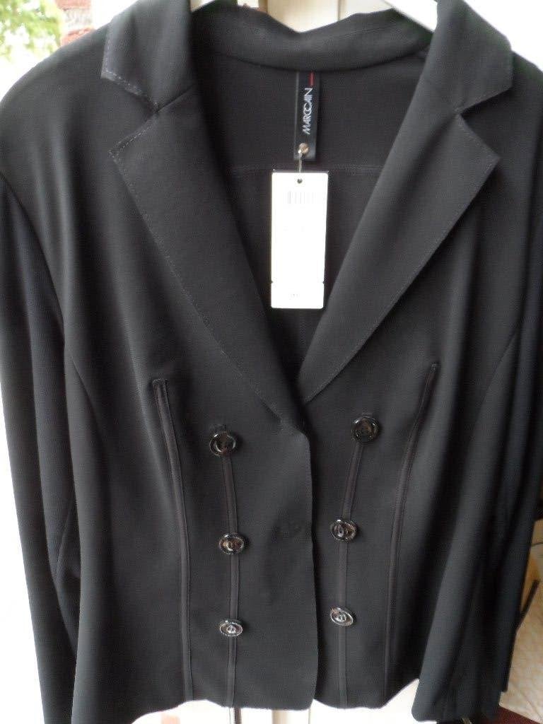 MARCCAIN BLAZER JASJE NIEUW MET KAARTJE, Maat 38/40 (M), Verzenden, Zwart, Nieuw