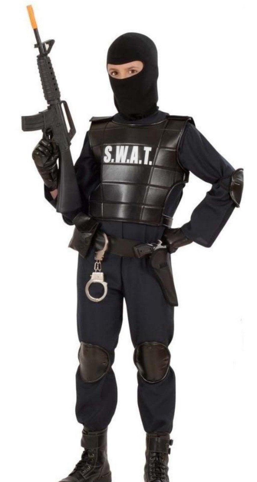SWAT Kostuum Kinderen - Compleet met Accessoires, Ophalen of Verzenden, Nieuw, 170 of groter, Jongen of Meisje