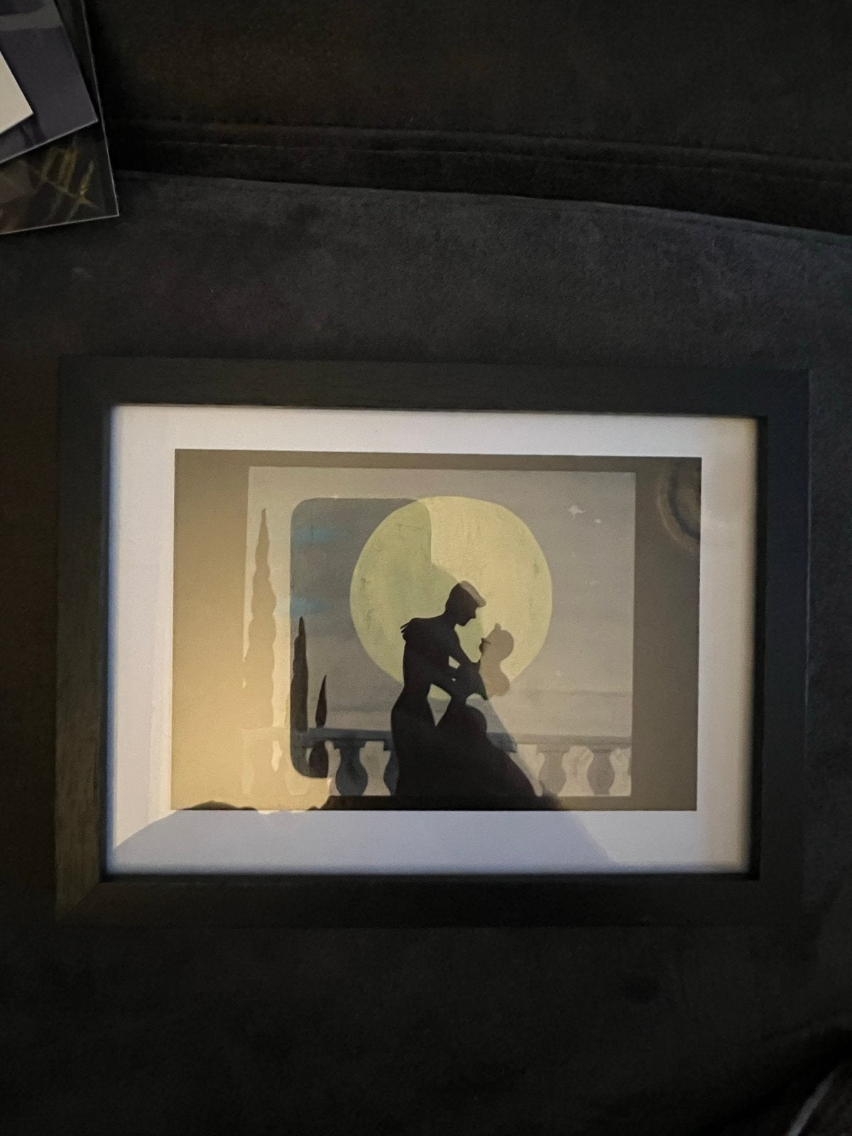 Disney kunstkaart Cinderella, Ophalen of Verzenden, Assepoester of Belle, Zo goed als nieuw, Papier, Kaart of Schrift