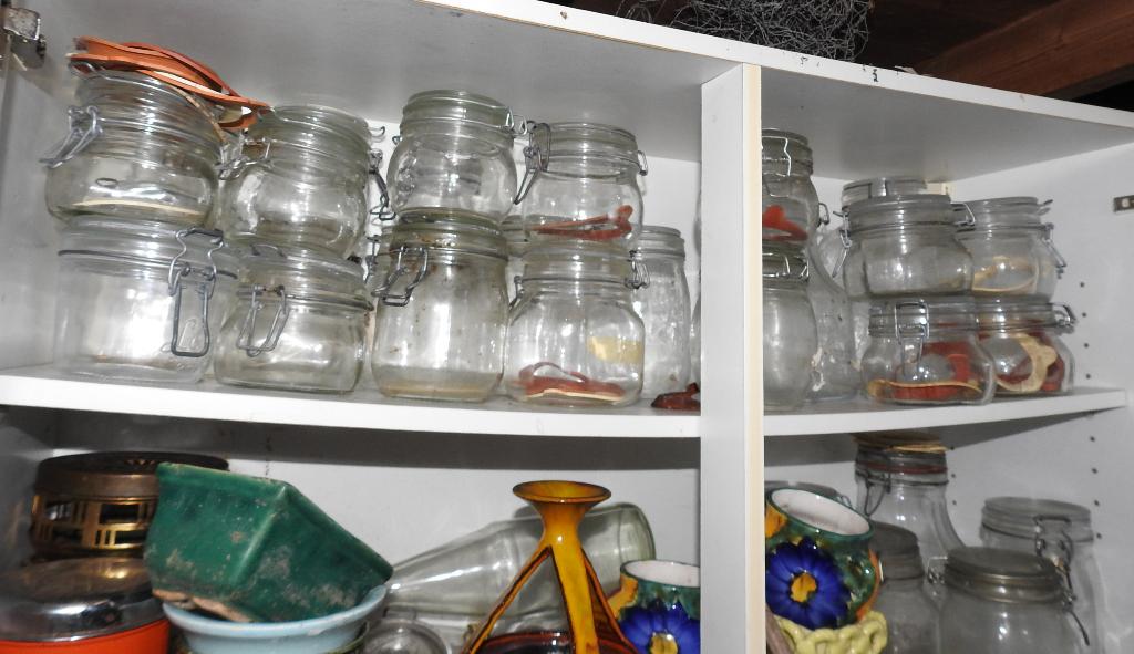 20 wekpotten in goede staat, Ophalen, Gebruikt, Glas, Overige typen