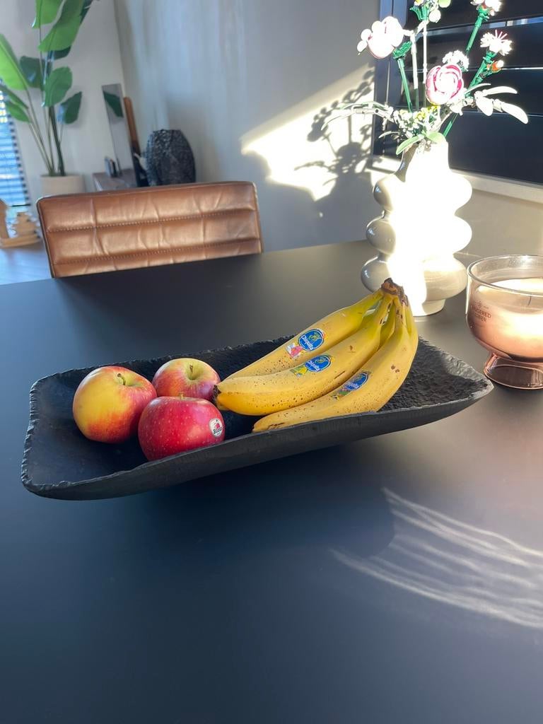 Zwarte fruitschaal | Loods 5, Ophalen, Overige materialen, Overige stijlen, Schaal of Schalen