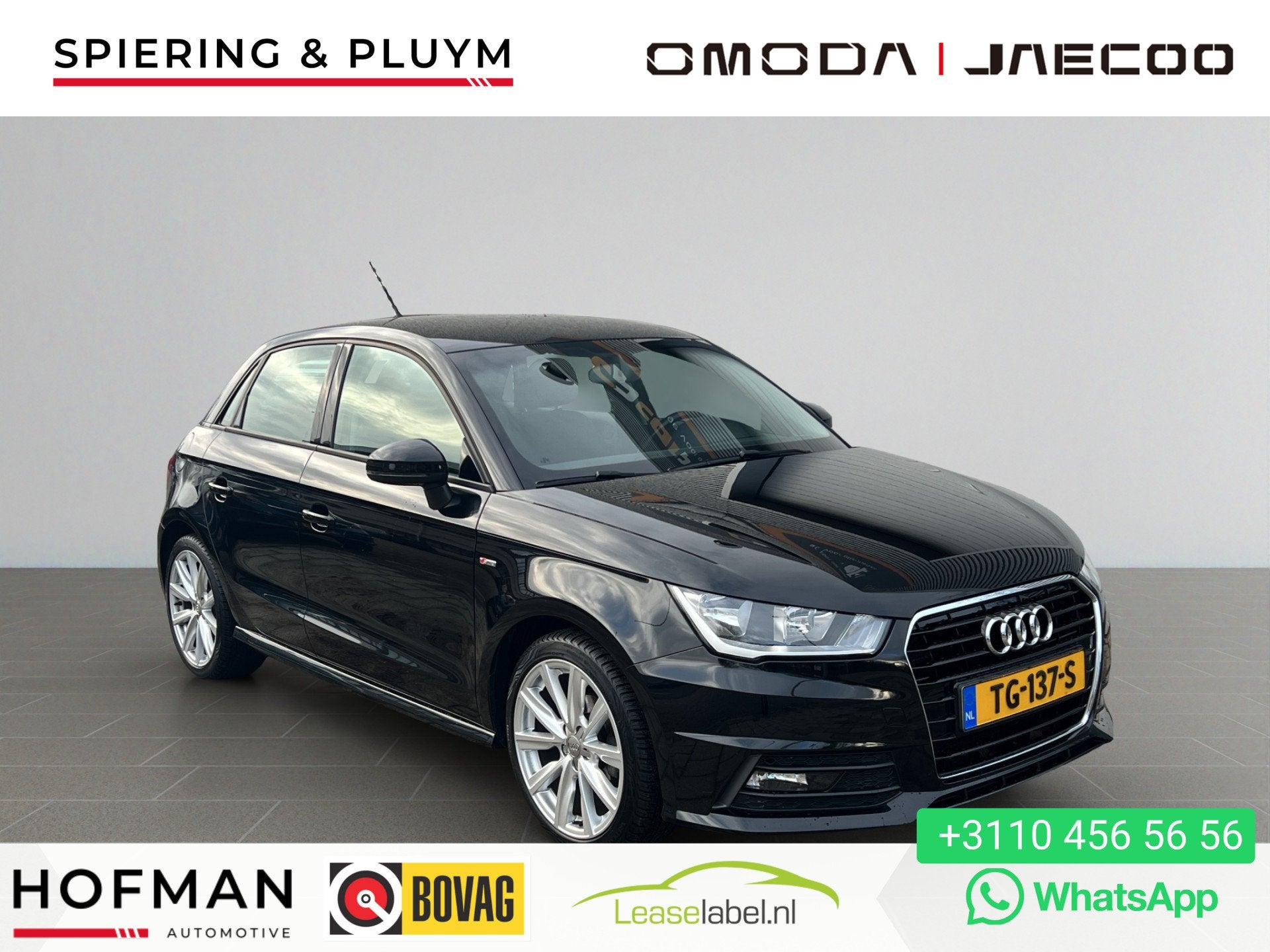 Audi A1 Sportback 1.0 TFSI 2x S-line | Navi | Airco |, Auto's, Audi, Stof, 580 kg, 4 stoelen, Origineel Nederlands
